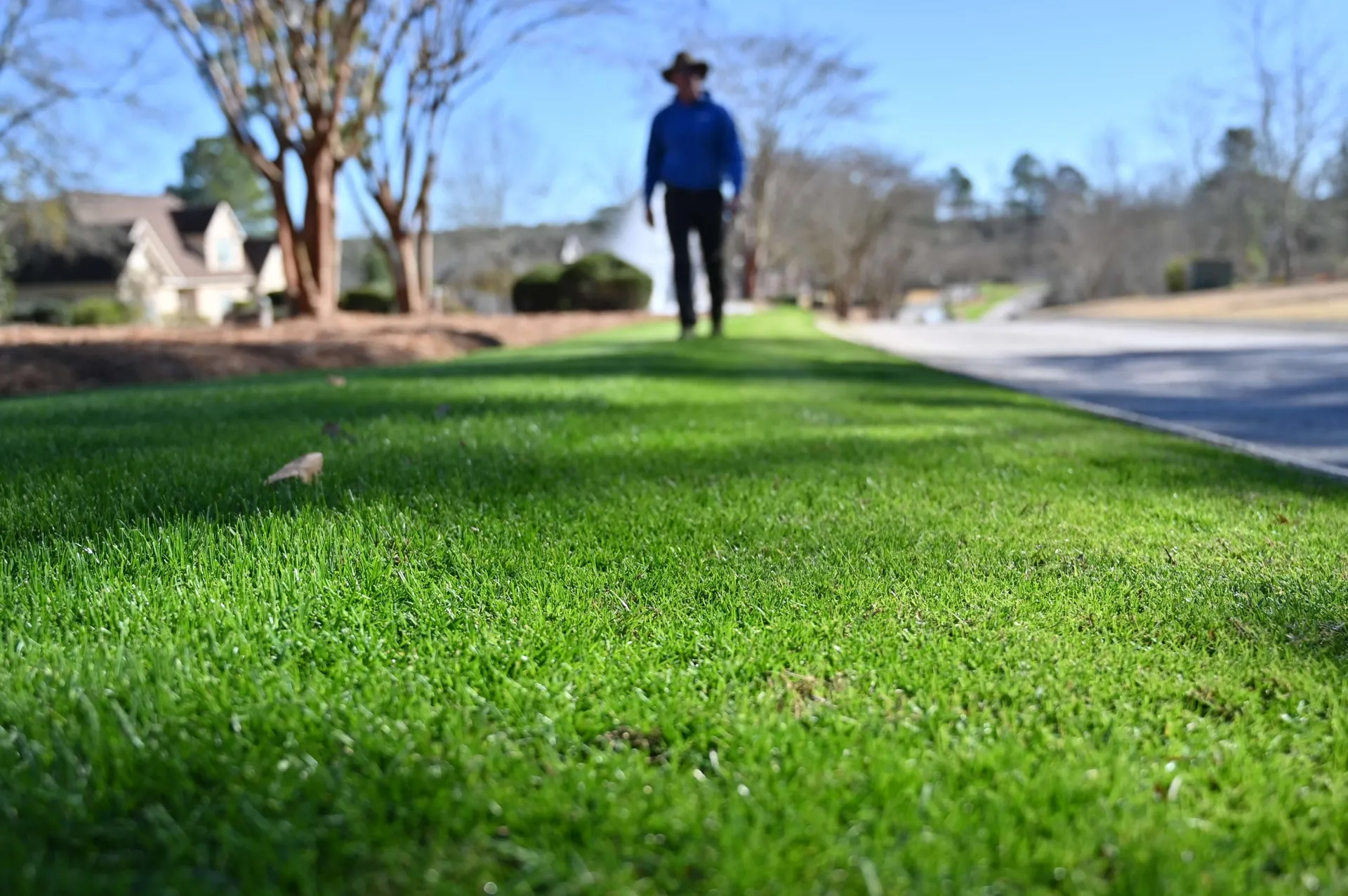 Benson Lawn Maintenance crew at work in the CSRA
